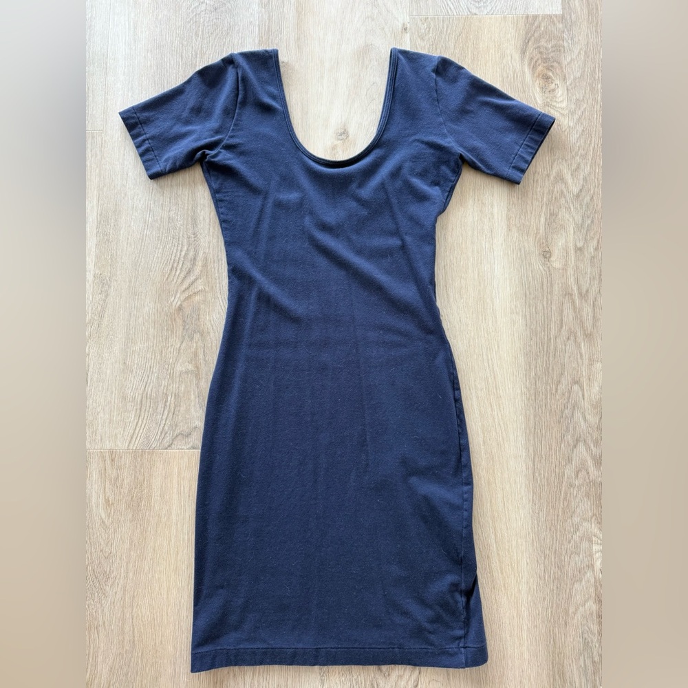 Navy American Apparel Bodycon Dress